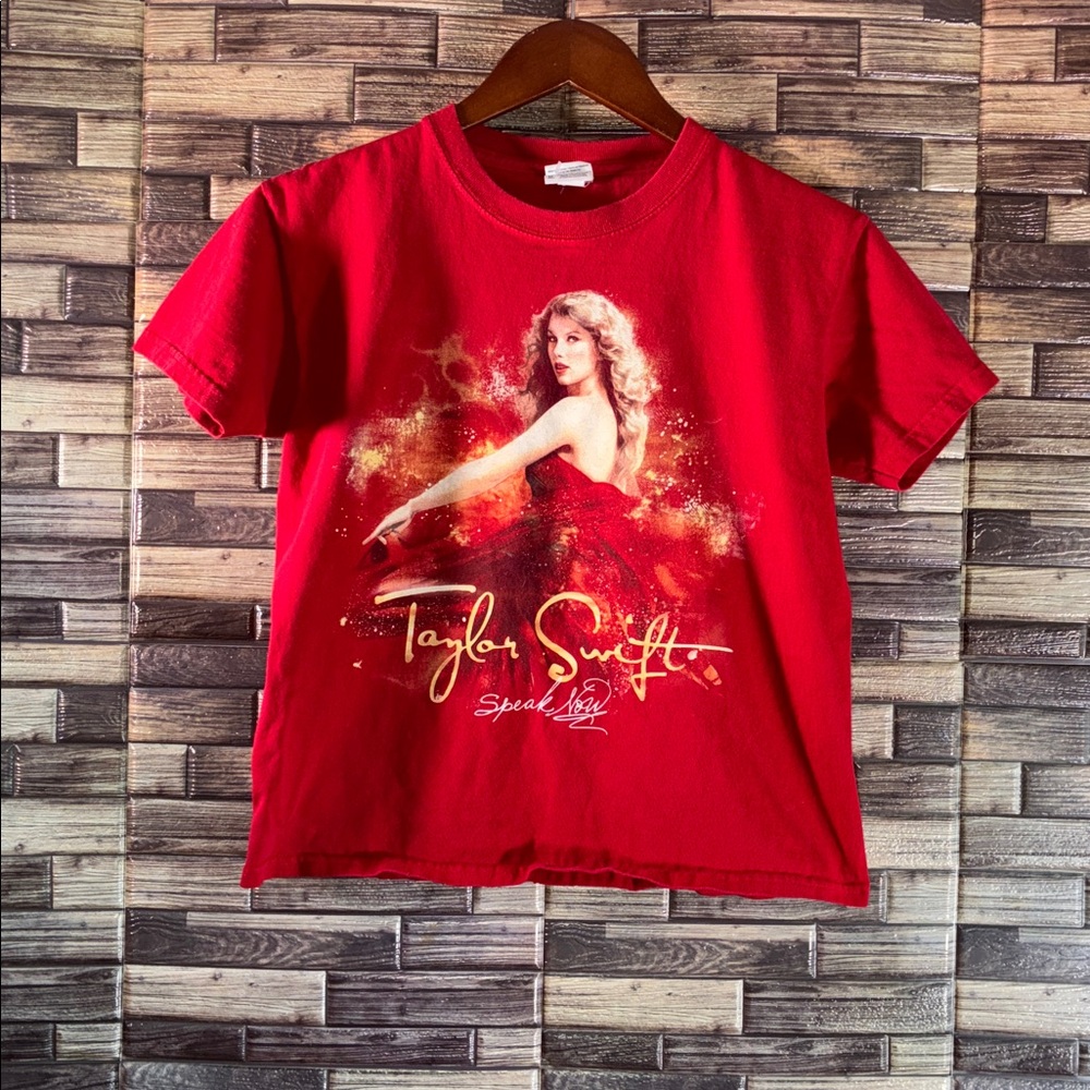 EUC ResTAYLOR SWIFT 2011 Speak Now Concert Tour T-shirt Youth Medium Gildan